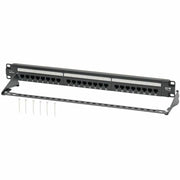 Tripp Lite by Eaton N252-P24 24-Port 1U Rack-Mount Cat6 Patch Panel - PoE+ Compliant - N252-P24