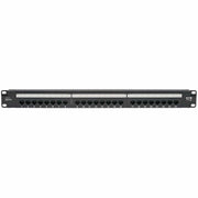 Tripp Lite by Eaton N252-P24 24-Port 1U Rack-Mount Cat6 Patch Panel - PoE+ Compliant - N252-P24