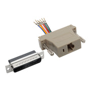 P440-825FM_Tripp Lite by Eaton P440-825FM DB25 to RJ45 Modular Serial Adapter (M/F)