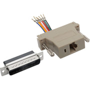 P440-825FM_Tripp Lite by Eaton P440-825FM DB25 to RJ45 Modular Serial Adapter (M/F)