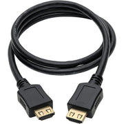 Tripp Lite by Eaton High-Speed HDMI Cable, 3 ft., with Gripping Connectors - 4K, M/M, Black - P568-003-BK-GRP