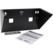 Tripp Lite by Eaton SmartRack SRWALLBRKT6U Mounting Bracket for Server, Network Switch, UPS - Black - SRWALLBRKT6U