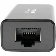 Tripp Lite by Eaton USB-C to Gigabit Network Adapter with Thunderbolt 3 Compatibility - Black - U436-06N-GB