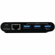 Tripp Lite by Eaton U460-003-3AGB-C USB/Ethernet Combo Hub - U460-003-3AGB-C