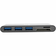 Tripp Lite by Eaton U460-003-3AMB USB 3.1 Gen 1 USB-C Portable Hub/Adapter, Black - U460-003-3AMB