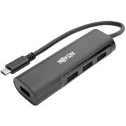 Tripp Lite by Eaton 4-Port USB 3.1 Hub, 4x USB-A, Thunderbolt-Black