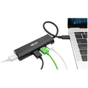 Tripp Lite by Eaton 4-Port USB 3.1 Hub, 4x USB-A, Thunderbolt-Black - U460-004-4AB