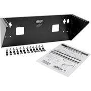 Tripp Lite by Eaton SmartRack SRWALLBRKT4U Mounting Bracket for Server, Network Switch, UPS - Black - SRWALLBRKT4U