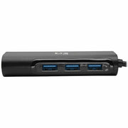 Tripp Lite by Eaton U460-003-3A1GB USB 3.1 Gen 1 USB-C Portable Hub/Adapter, Black - U460-003-3A1GB