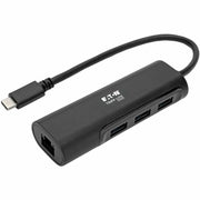 Tripp Lite by Eaton U460-003-3A1GB USB 3.1 Gen 1 USB-C Portable Hub/Adapter, Black