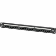 Tripp Lite by Eaton N052-P24 24-Port 1U Rack-Mount Cat5e Patch Panel - PoE+ Compliant