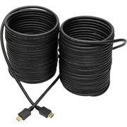 Tripp Lite by Eaton High-Speed HDMI Cable, 50 ft., with Gripping Connectors - M/M, Black - P568-050-BK-GRP