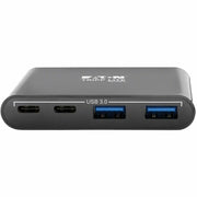 Tripp Lite by Eaton U460-004-2A2CB USB 3.1 Gen 1 USB-C Portable Hub, Black - U460-004-2A2CB