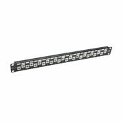 N252-024-6A-OF_Tripp Lite N252-024-6A-OF 24-Port 1U Rack-Mount Cat6a/Cat6/Cat5e 110 Offset Patch Panel