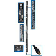 Tripp Lite by Eaton PDU3EVSR10L1530 10kW 3-Phase Switched PDU