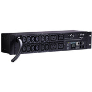 PDU31008_CyberPower PDU31008 Monitored PDU, 200/240V, 30A, 16-Outlet, 1U Rackmount