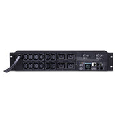 PDU31008_CyberPower PDU31008 Monitored PDU, 200/240V, 30A, 16-Outlet, 1U Rackmount