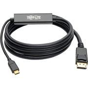 Tripp Lite by Eaton USB-C to DisplayPort Cable, 4K @ 60Hz, Thunderbolt 3, 6 ft. - U444-006-DP