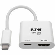 Tripp Lite by Eaton U444-06N-H4K6WC USB-C 3.1 to HDMI 4K Adapter, M/F, White - U444-06N-H4K6WC