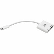 Tripp Lite by Eaton U444-06N-H4K6WC USB-C 3.1 to HDMI 4K Adapter, M/F, White - U444-06N-H4K6WC