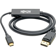 Tripp Lite by Eaton USB-C to DisplayPort Cable, 4K @ 60Hz, Thunderbolt 3, 3 ft. - U444-003-DP