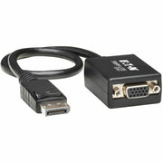 Tripp Lite series DisplayPort to VGA Active Adapter - M/F, 1920 x 1200 (1080p), Black, 1 ft.