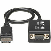 Tripp Lite series DisplayPort to VGA Active Adapter - M/F, 1920 x 1200 (1080p), Black, 1 ft. - P134-001-VGA