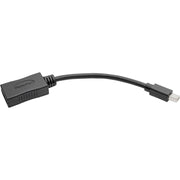 Tripp Lite series Mini DisplayPort to DisplayPort Adapter-4K x 2K @ 60 Hz, Keyspan, Black, 6 in. - P139-06N-DP4K6B