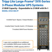 Tripp Lite by Eaton SmartOnline SVX SVX210KL7P 210kVA Tower UPS - SVX210KL7P