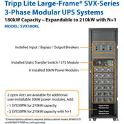 Tripp Lite by Eaton SmartOnline SVX SVX180KL 150KVA Tower UPS - SVX180KL