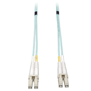 N820-10M_Tripp Lite 10Gb Aqua Duplex Multimode 50/125 Fiber Patch Cable