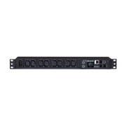 PDU31004_CyberPower PDU31004 Monitored PDU, 100-240V, 15A, 8 IEC-320 C13 Outlets, 1U Rackmount