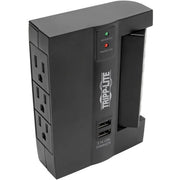 Tripp Lite by Eaton Protect It! SWIVEL6USB 6-Outlet Surge Suppressor/Protector - SWIVEL6USB