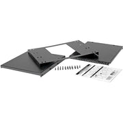 Tripp Lite by Eaton SRWO8UBRKT Wall Mount for Network Switch, Patch Panel - Black - SRWO8UBRKT