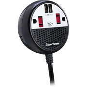 CyberPower CPS160PPB2U 160W Power Inverter - Black/Red - CPS160PPB2U