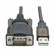U209-005-COM_Tripp Lite series RS232 to USB Adapter Cable with COM Retention (USB-A to DB9 M/M), FTDI, 5 ft.