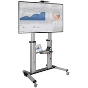 Tripp Lite series Mobile Flat-Panel Floor Stand - 60" - 100" TVs and Monitors, Heavy-Duty - DMCS60100XX