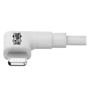 Tripp Lite by Eaton Sync/Charge M100-003-LRA-WH Lightning/USB Data Transfer Cable - M100-003-LRA-WH