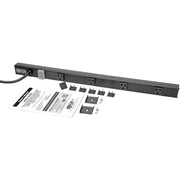 Tripp Lite by Eaton PS2404RA06B 4-Outlet Power Strip - PS2404RA06B