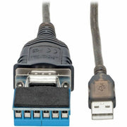 Tripp Lite series U209-30N-IND USB to RS485/RS422 FTDI Serial Adapter Cable, 30 in. - U209-30N-IND
