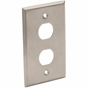 Tripp Lite by Eaton N206-FP02-IND RJ45 Bulkhead Wall Plate, 2 Cutouts, Industrial, Metal