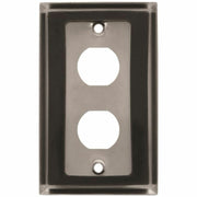 Tripp Lite by Eaton N206-FP02-IND RJ45 Bulkhead Wall Plate, 2 Cutouts, Industrial, Metal - N206-FP02-IND