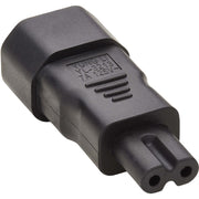 Tripp Lite by Eaton IEC C14 to IEC C7 Power Cord Adapter - 10A, 250V, Black - P016-000