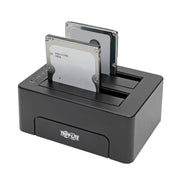 Tripp Lite by Eaton Quick Dock U439-002-CG2 Drive Dock - USB 3.1 Type C Host Interface - UASP Support External - Black - U439-002-CG2