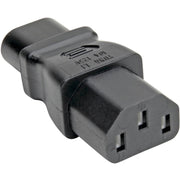 Tripp Lite by Eaton IEC C8 to IEC C13 Power Cord Adapter - 10A, 125V, Black