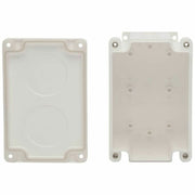Tripp Lite by Eaton N206-SB01-IND Mounting Box - White - TAA Compliant - N206-SB01-IND