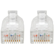 Tripp Lite series Cat6 UTP Patch Cable (RJ45) - M/M, Gigabit, Snagless, Molded, Slim, Black, 7 ft. - N201-S07-BK