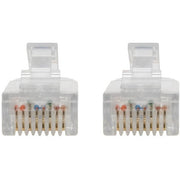 Tripp Lite series Cat6 UTP Patch Cable (RJ45) - M/M, Gigabit, Snagless, Molded, Slim, Blue, 7 ft. - N201-S07-BL