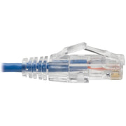 Tripp Lite series Cat6 UTP Patch Cable (RJ45) - M/M, Gigabit, Snagless, Molded, Slim, Blue, 7 ft. - N201-S07-BL