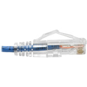 Tripp Lite series Cat6 UTP Patch Cable (RJ45) - M/M, Gigabit, Snagless, Molded, Slim, Blue, 10 ft. - N201-S10-BL